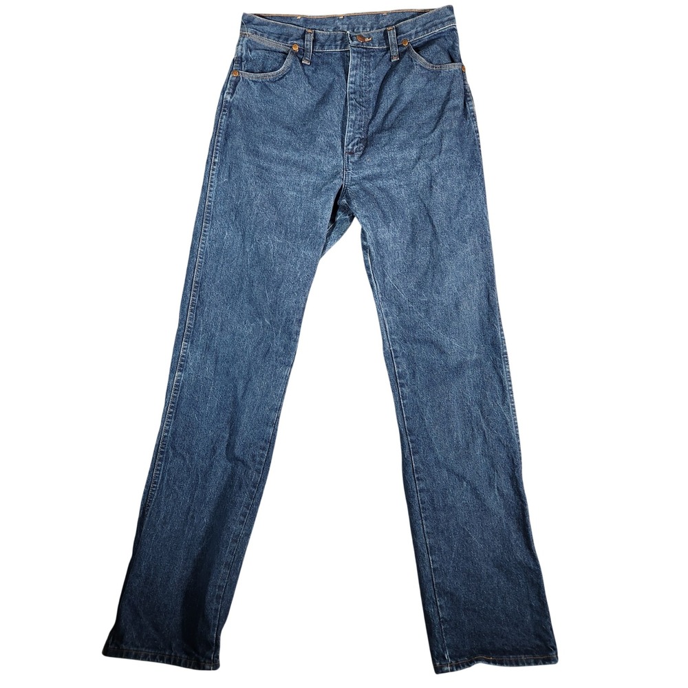 Vintage Wrangler Jeans Women's 13X34 Blue Denim High Rise Rodeo‎ 13MWZG